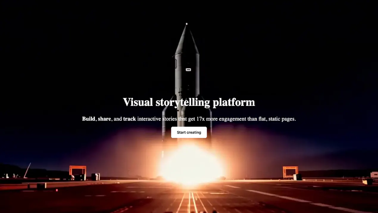 Scrollytelling product
