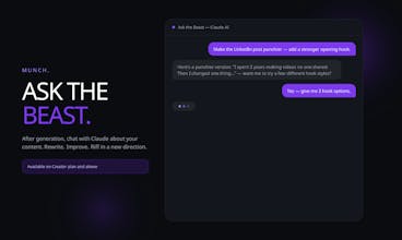 Munch.Video gallery image