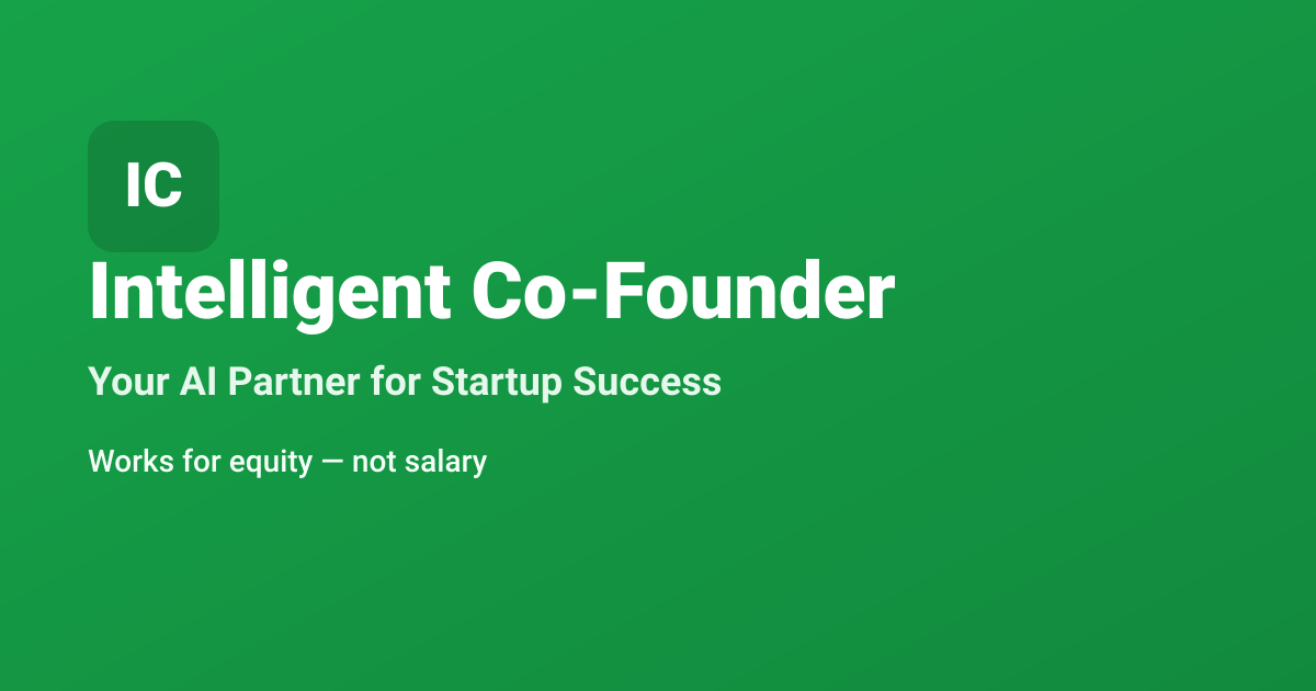 Intelligent Co-Founder gallery image