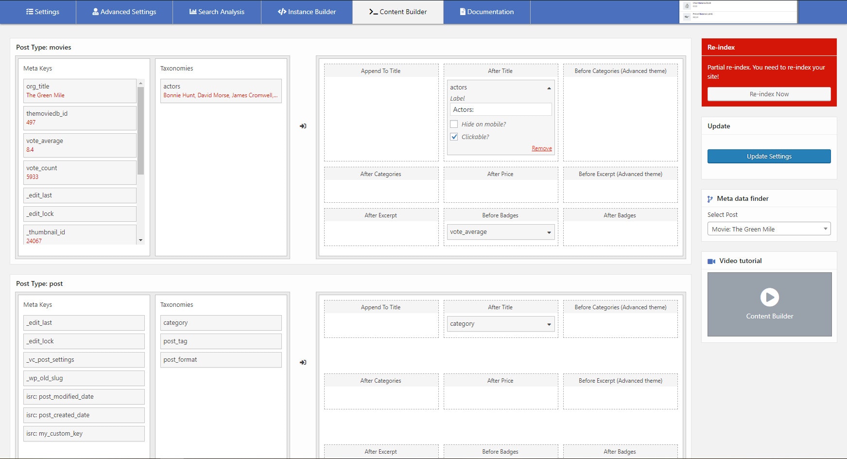 isearch pro for wordpress gallery image
