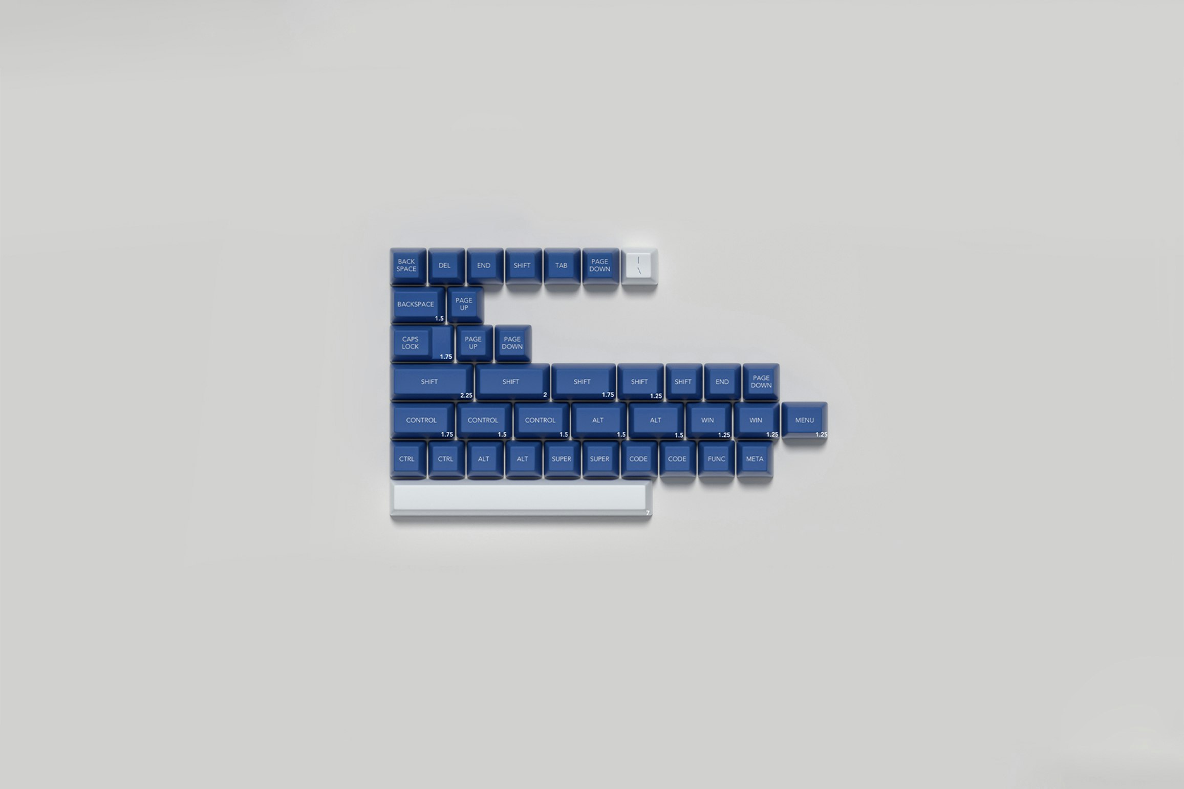 Mozano Domikey Knight King Sa Keycap Set gallery image