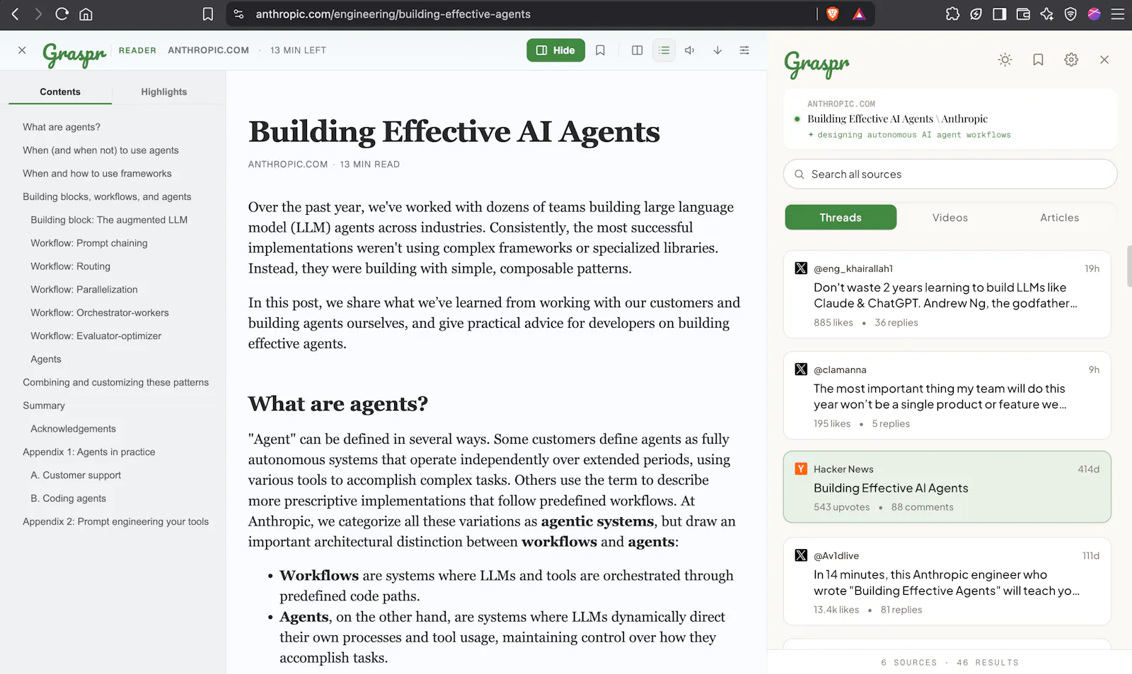 Graspr screenshot 3