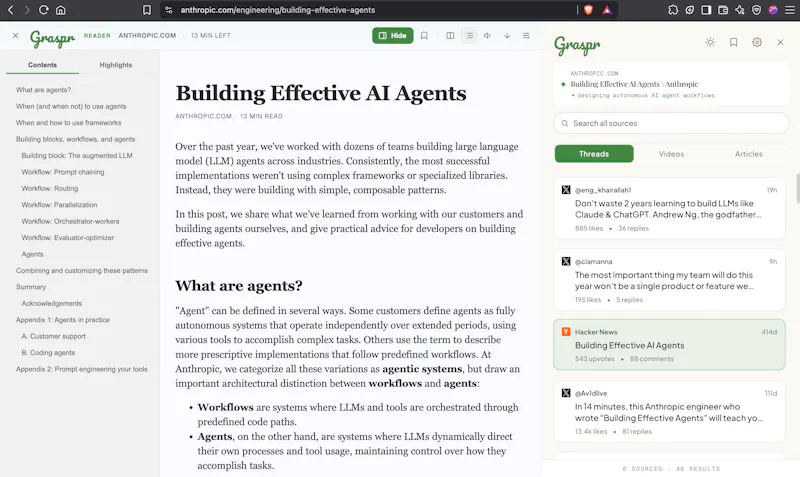Graspr screenshot 3