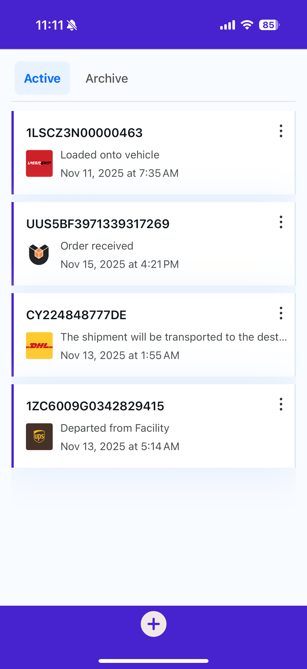 InstantParcels Package Tracker gallery image
