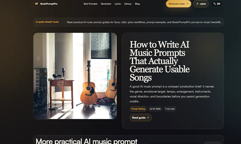 musicpromptpro screenshot 3