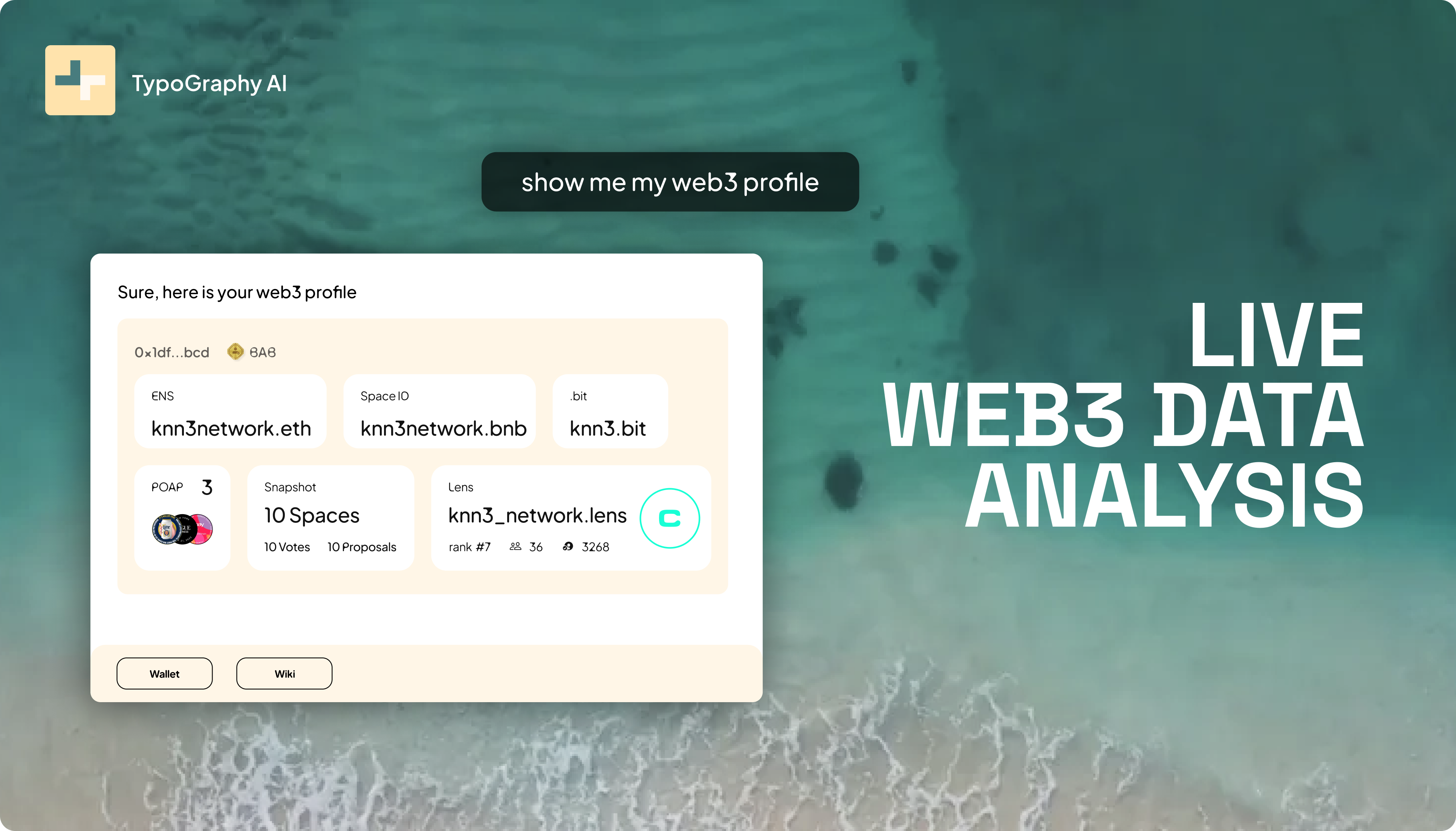 TypoGraphy AI | Chat2Earn media 3