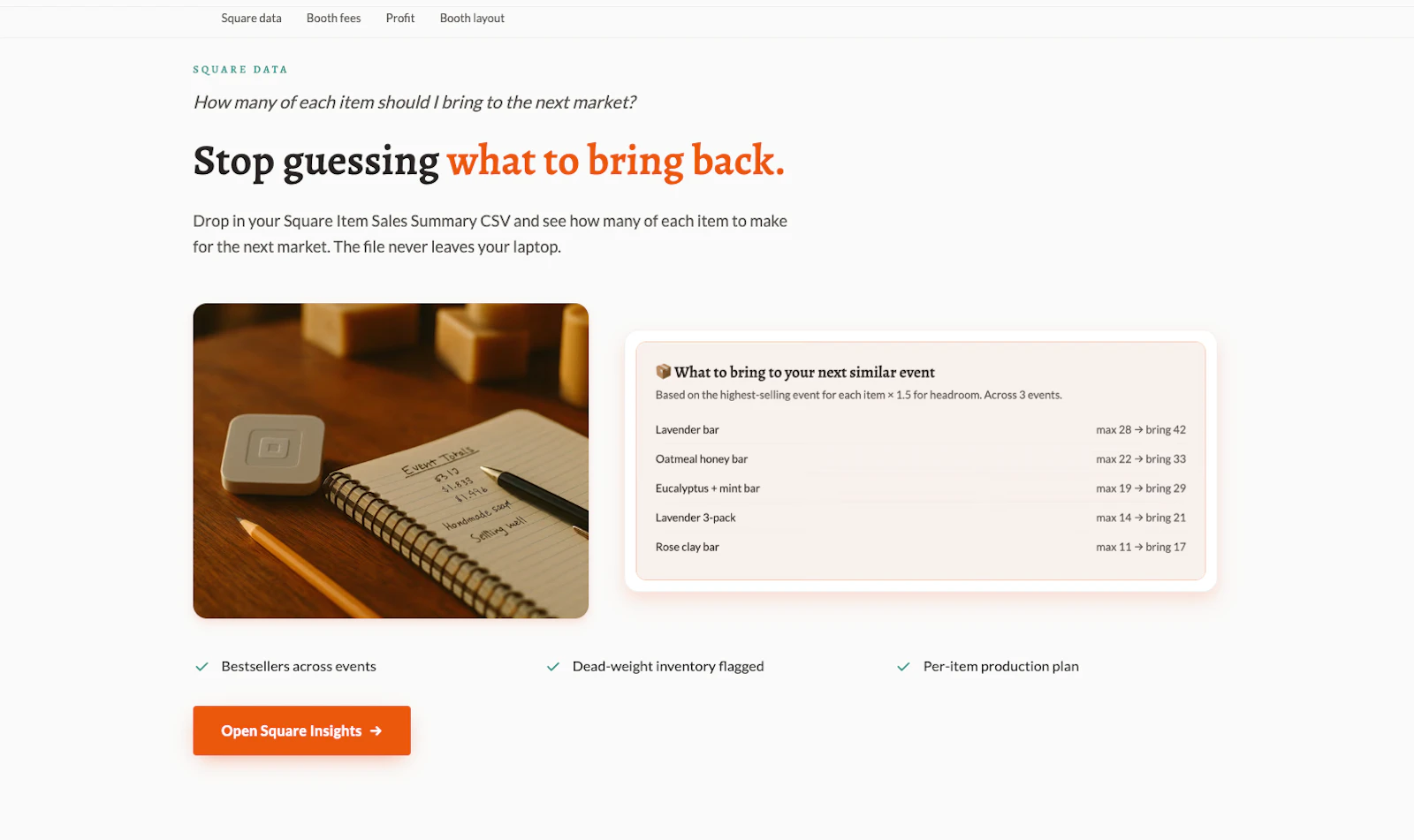 MyEventPrep screenshot 2
