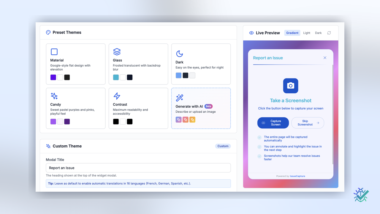 IssueCapture gallery image