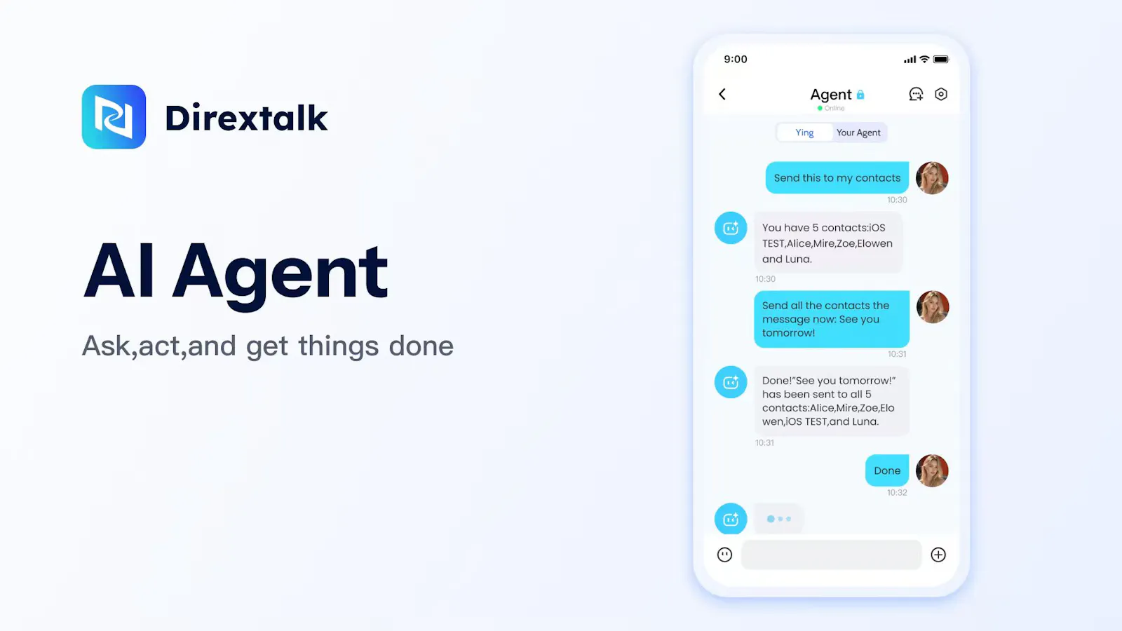 Dirextalk screenshot 1