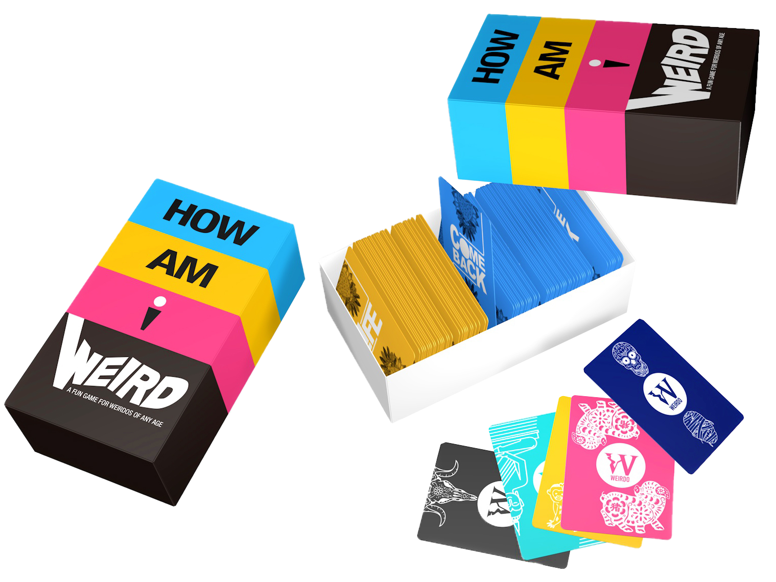 HOW AM I WEIRD - Simple & Fun Card Game