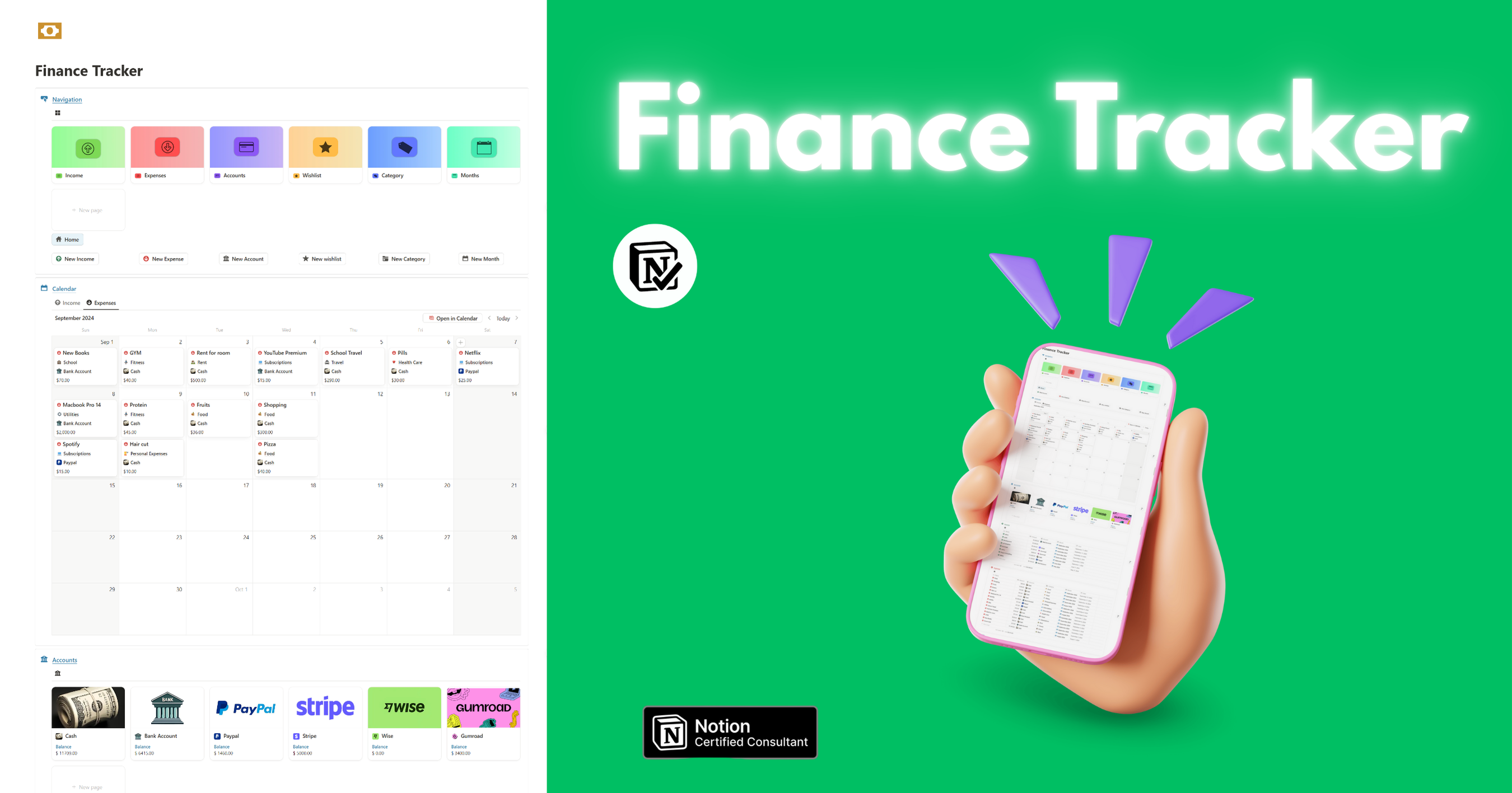 Finance Tracker gallery image