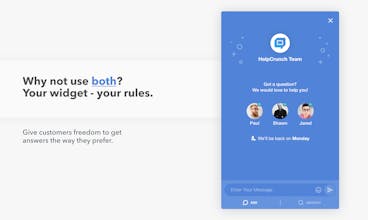HelpCrunch Widget 3.0 gallery image