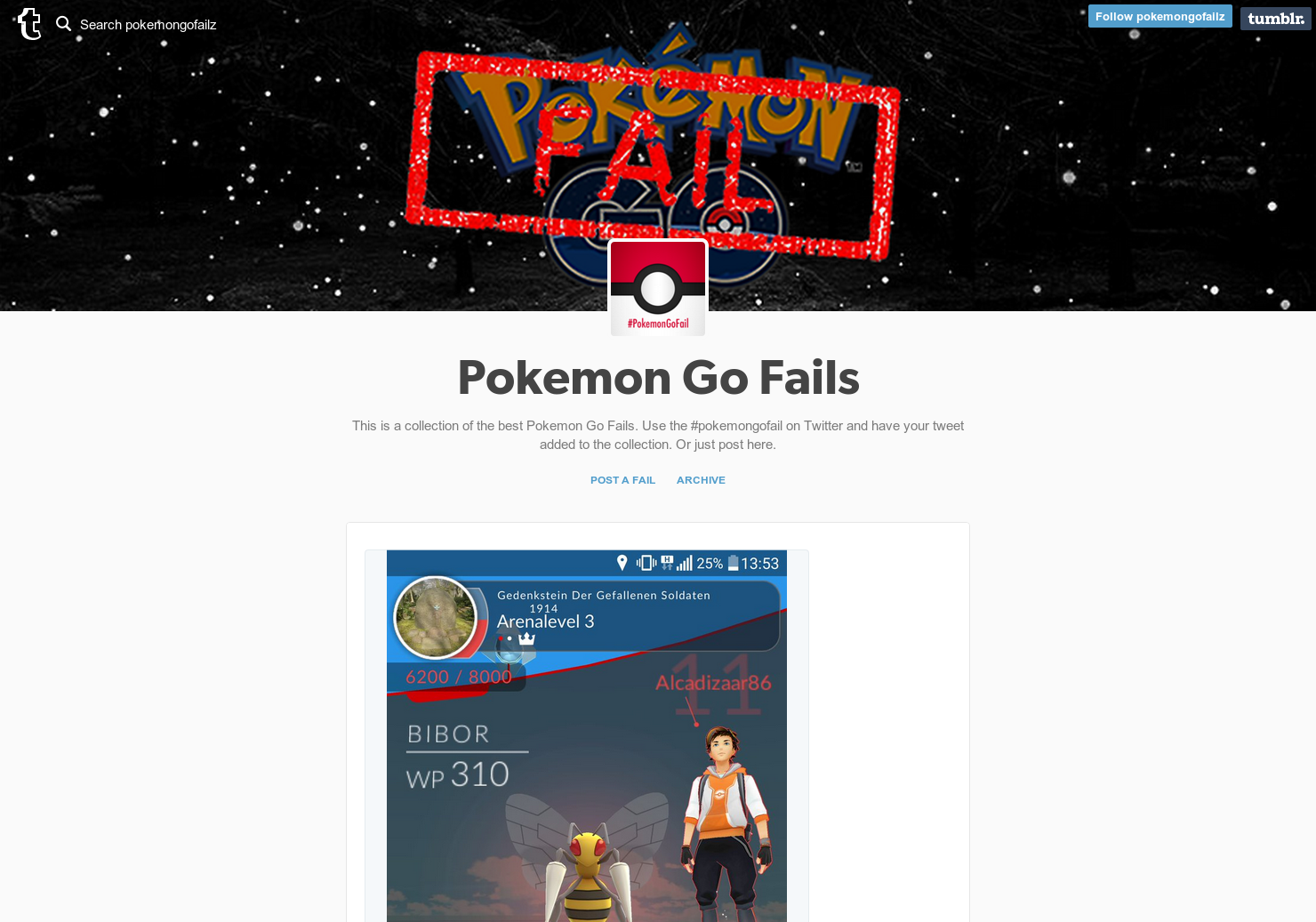 Pokemon Go Fails gallery image