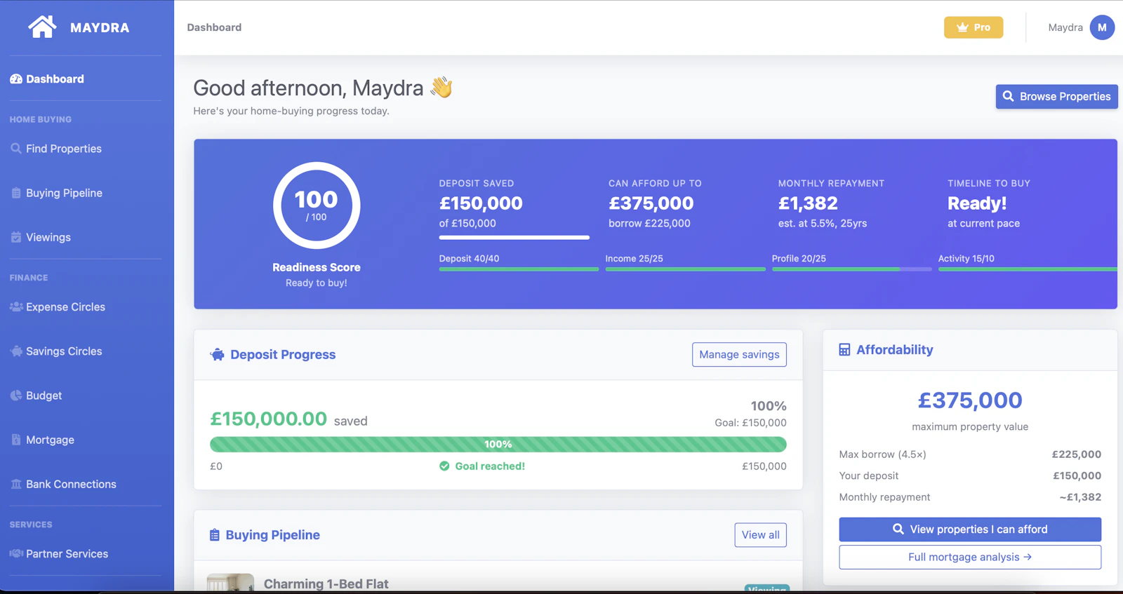 Maydra — Get on the housing ladder screenshot 5