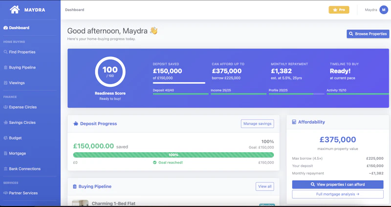 Maydra — Get on the housing ladder screenshot 5