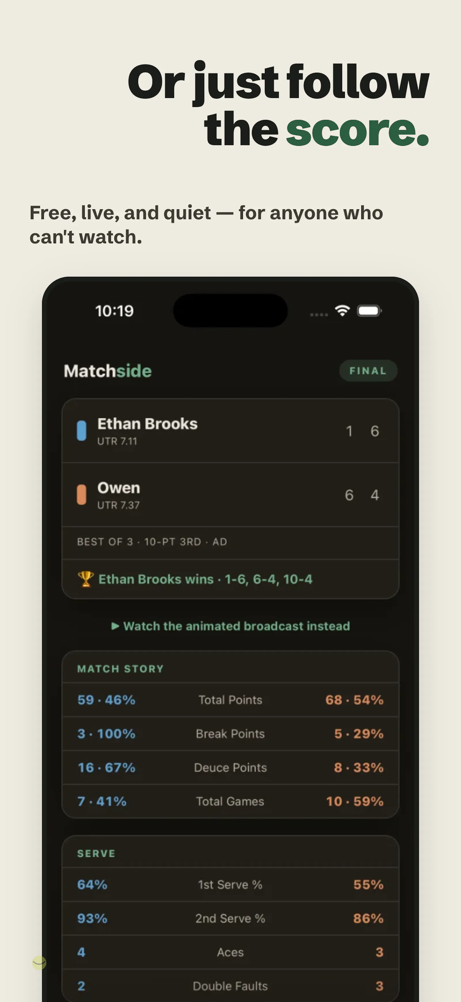Matchside screenshot 5