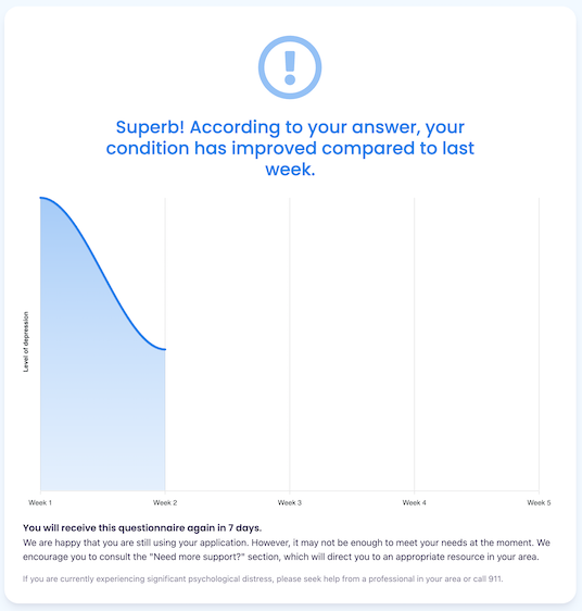 Mental health app compass by TherAppX gallery image