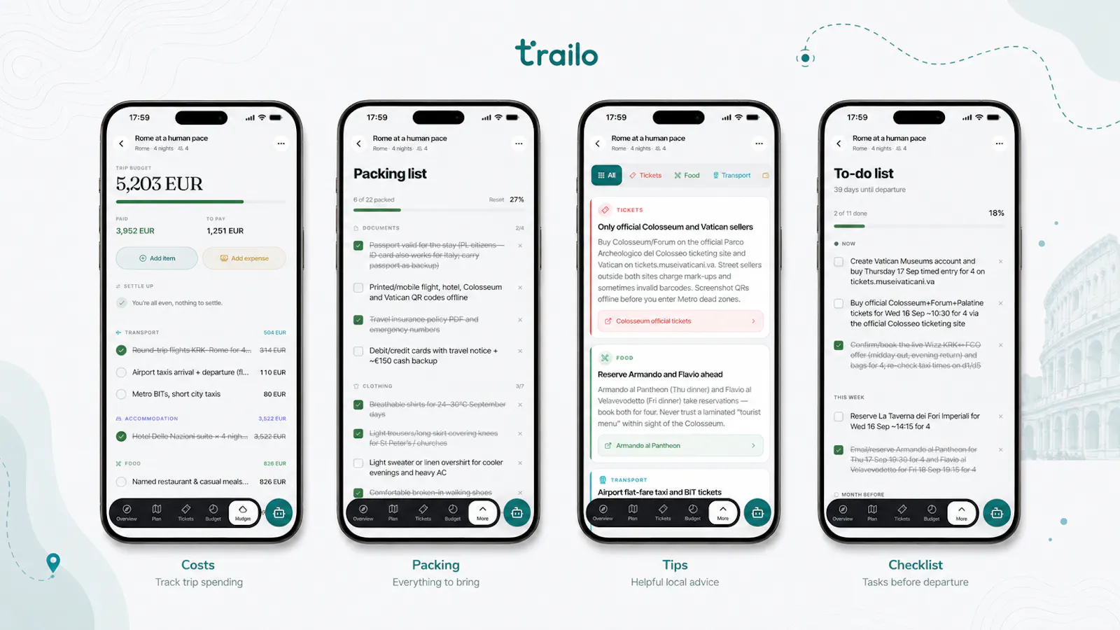 Trailo - AI Trip Planner & Organizer screenshot 3