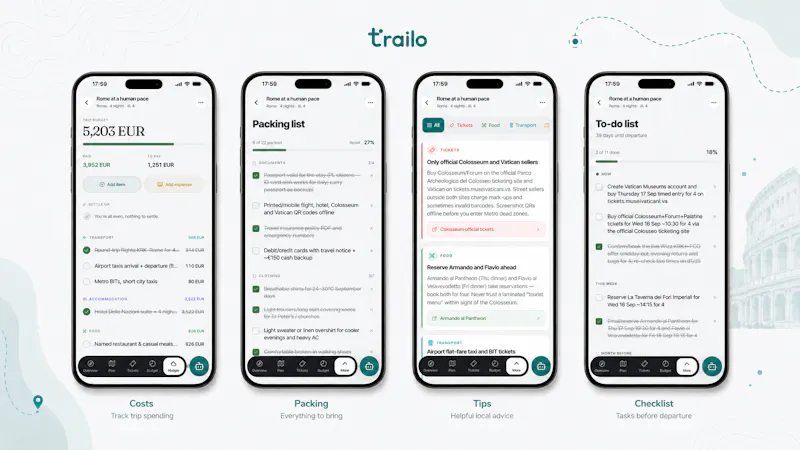Trailo - AI Trip Planner & Organizer screenshot 3