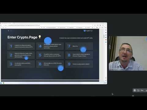 Crypto.Page decentralized social network gallery image