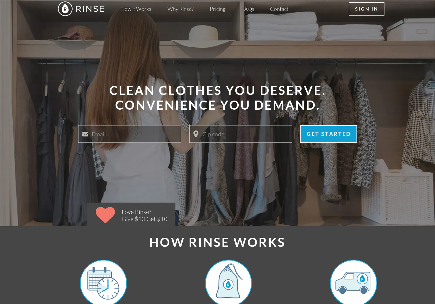 Rinse