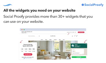 Le widget FOMO de Social Proofy met en valeur des offres limitées dans le temps et crée une urgence.