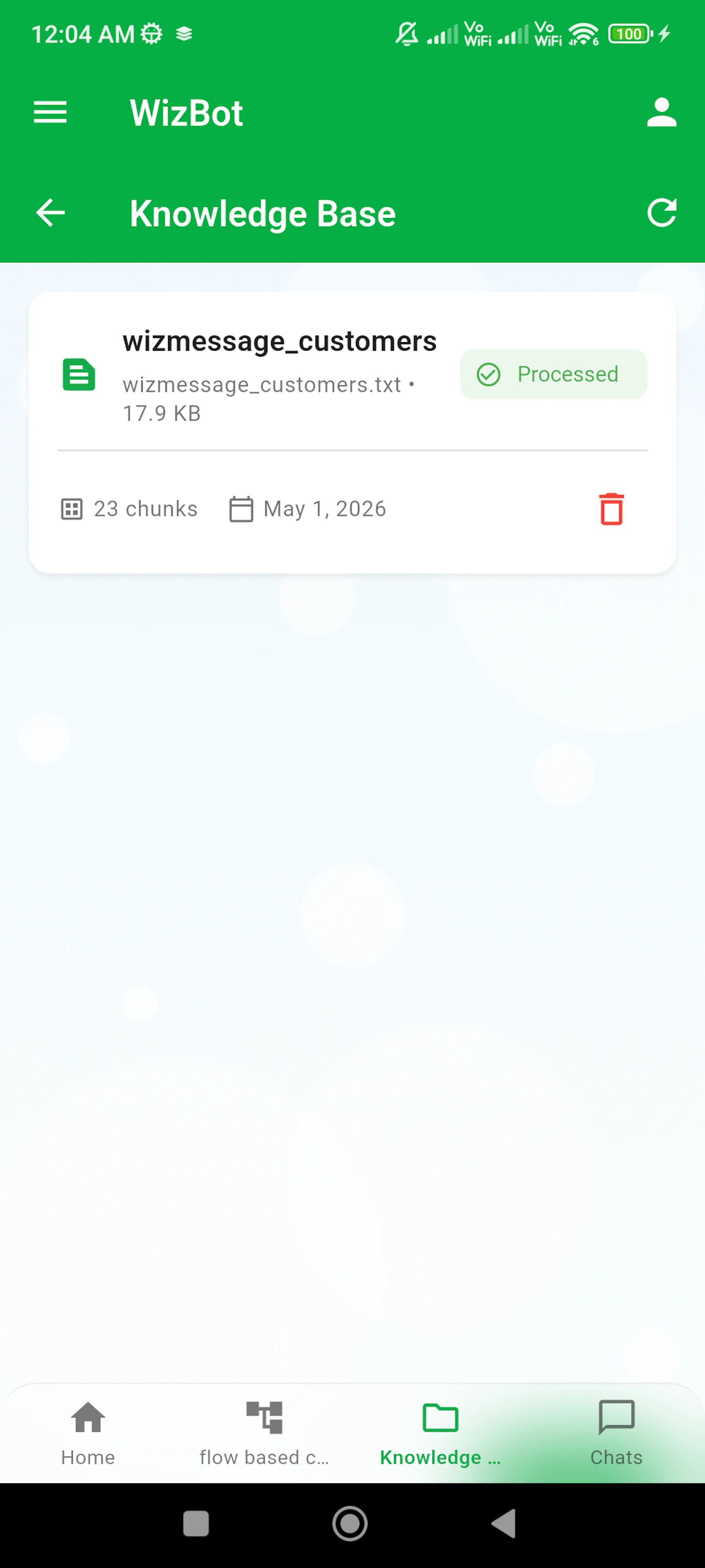 WizBot: No-Code WhatsApp AI Chatbot  screenshot 8