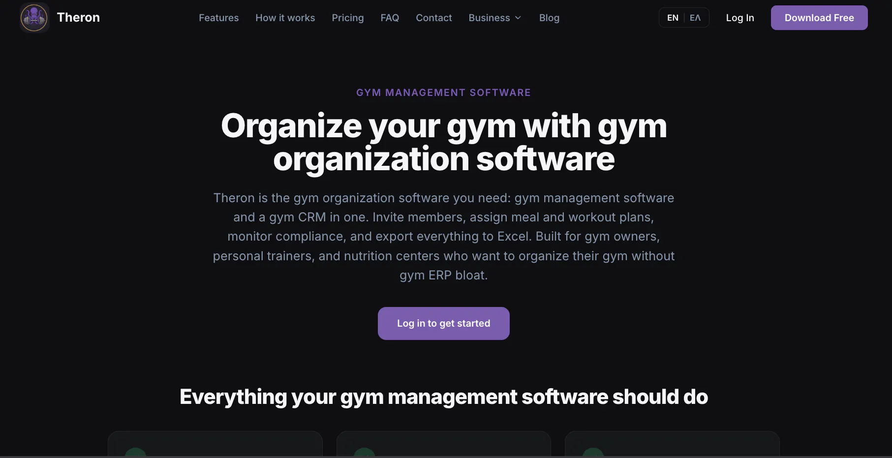 Theron for Gyms gallery image