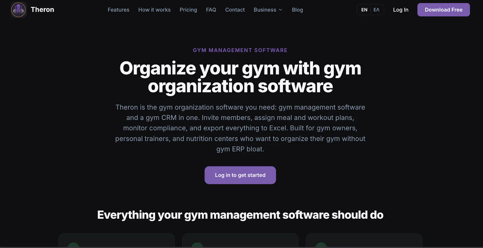 Theron for Gyms screenshot 2