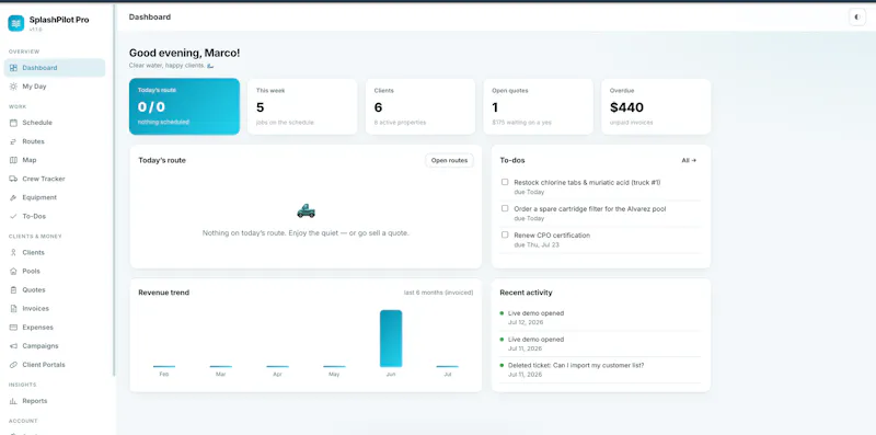 SplashPilot Pro screenshot 1