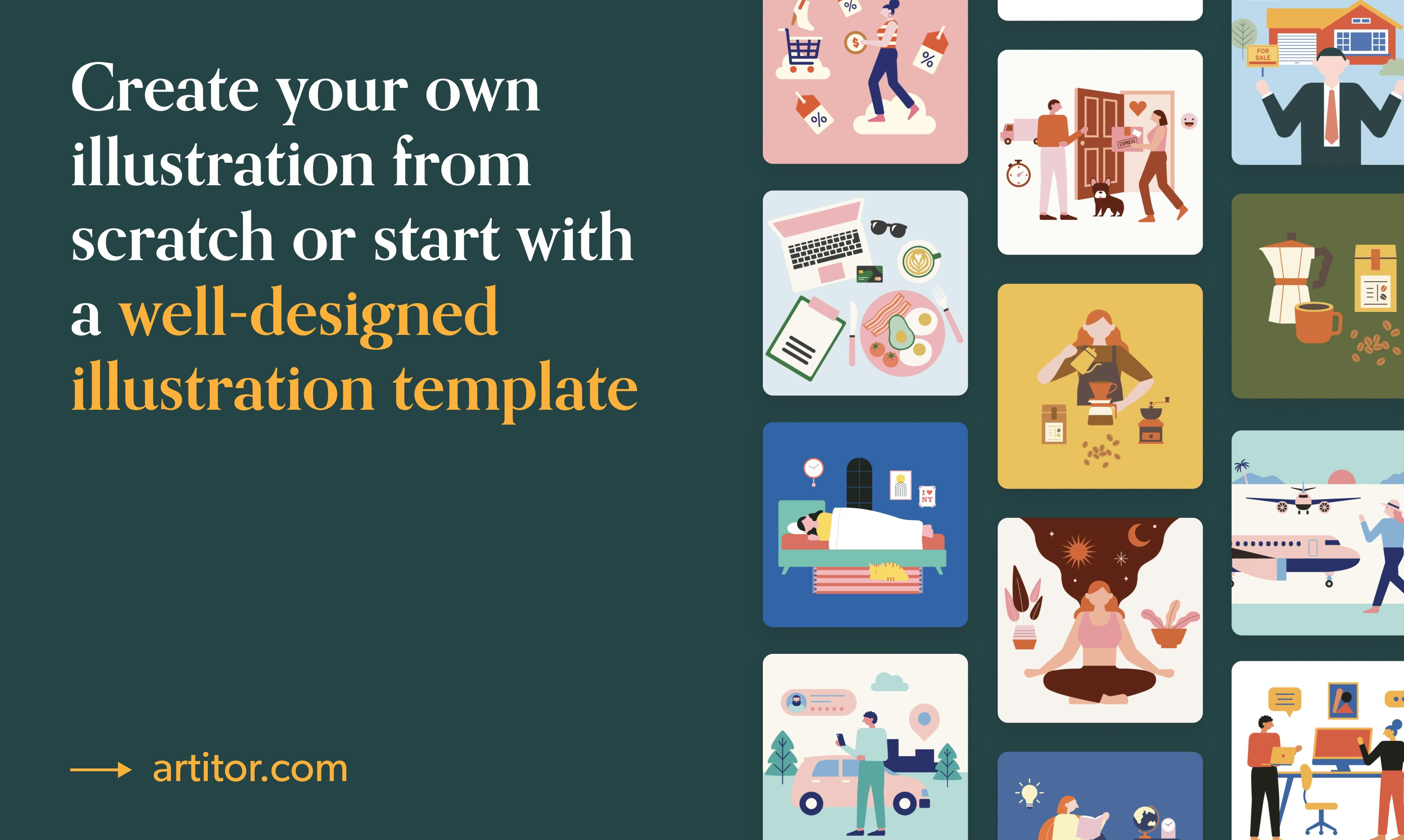 Artitor Online Illustration 제작자 미디어 5