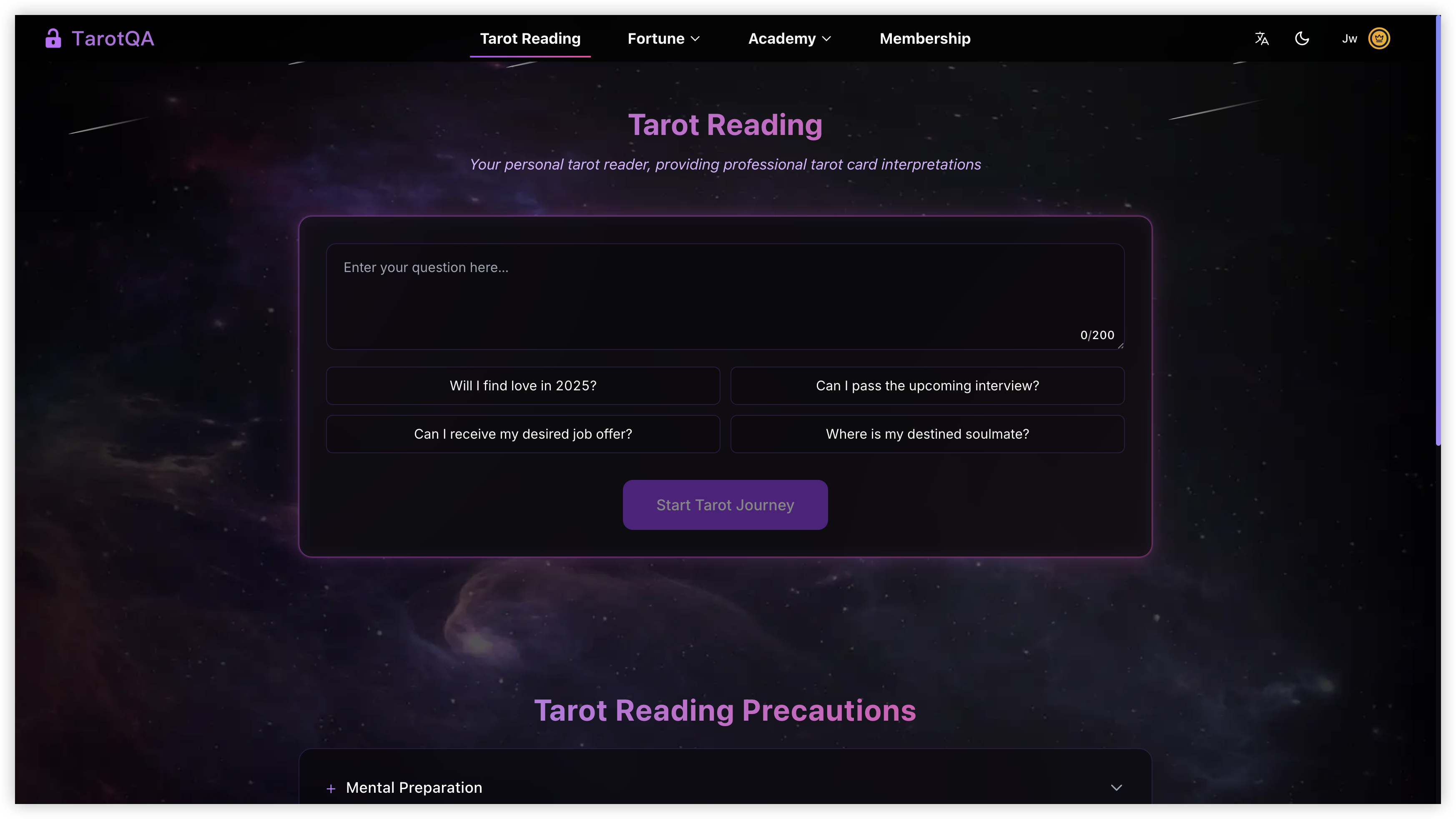 Média Parcelle - Lecture et prédictions gratuites de Tarot Ai Tarot en ligne 2