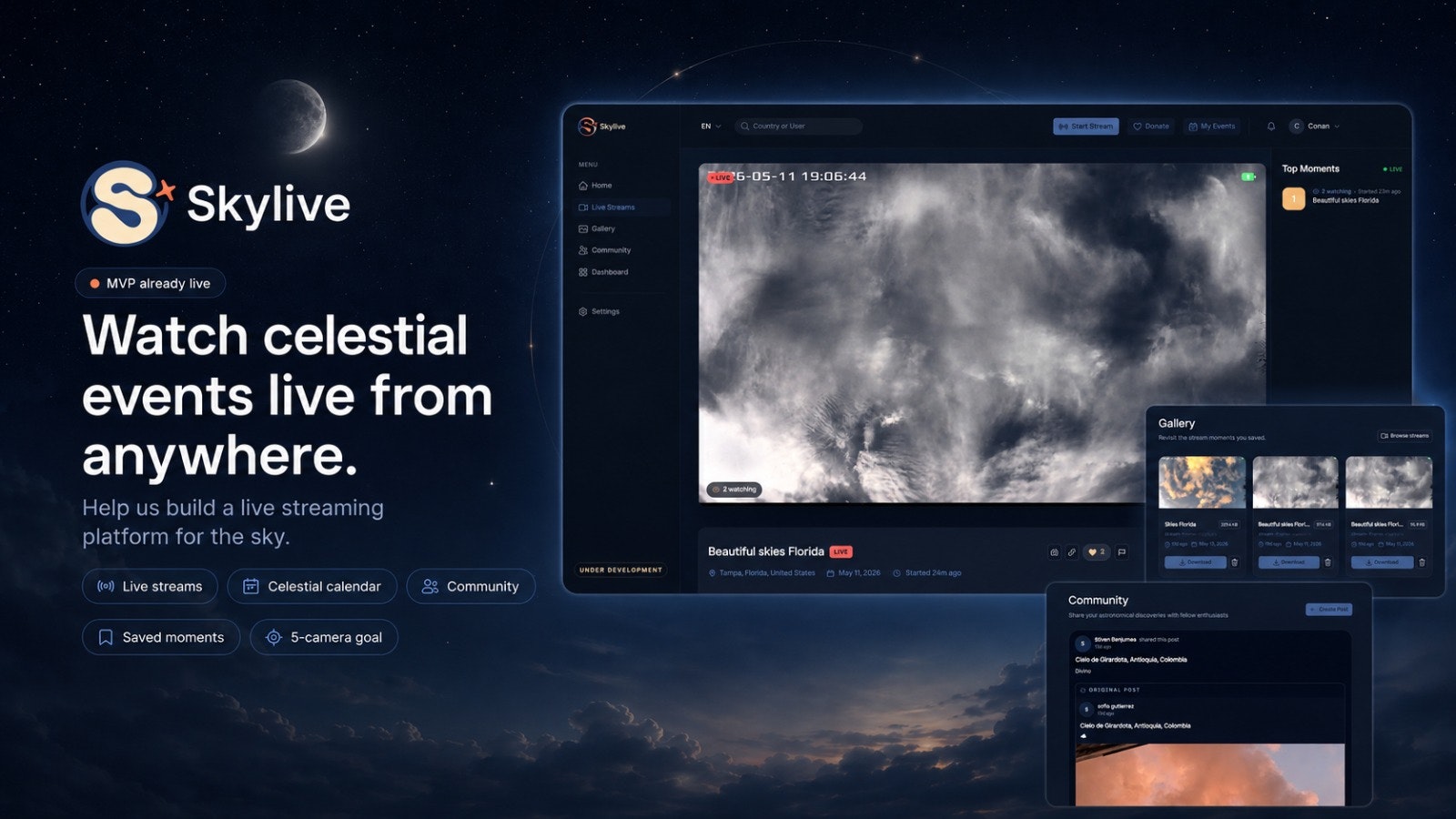 Skylive gallery image