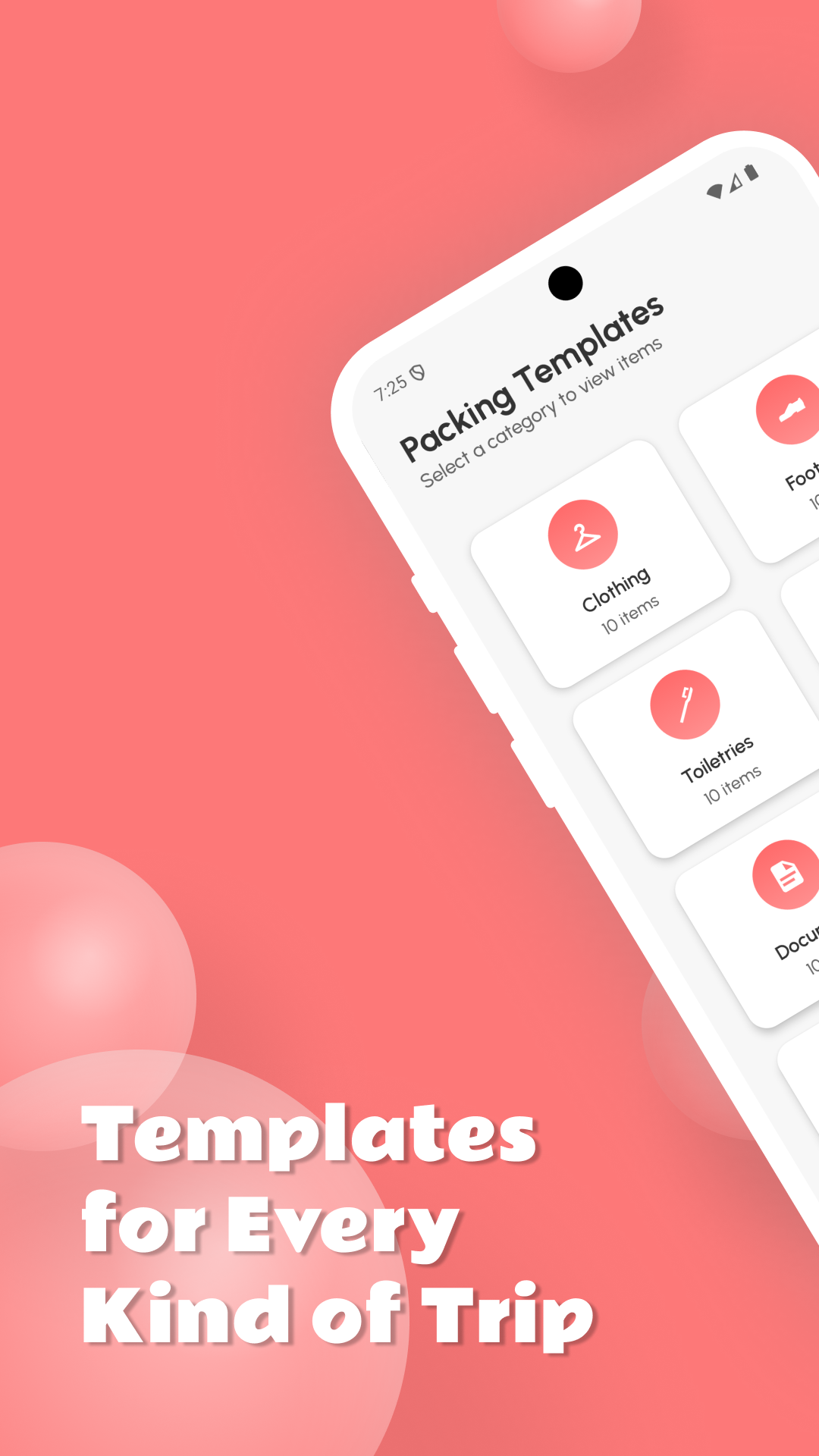Packliste Pro - Ihr lustiger und einfacher Offline -Reisekumpel Medien 5