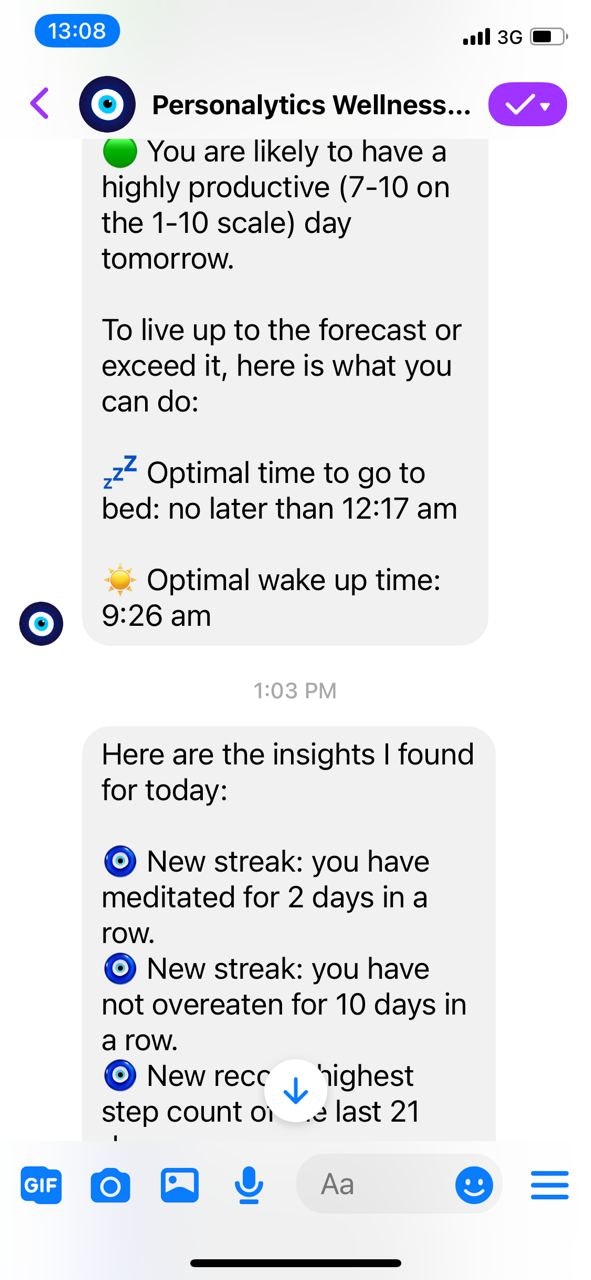 Personalytics gallery image