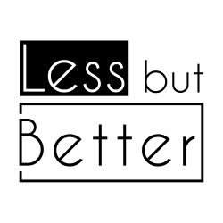 Do less but better logo