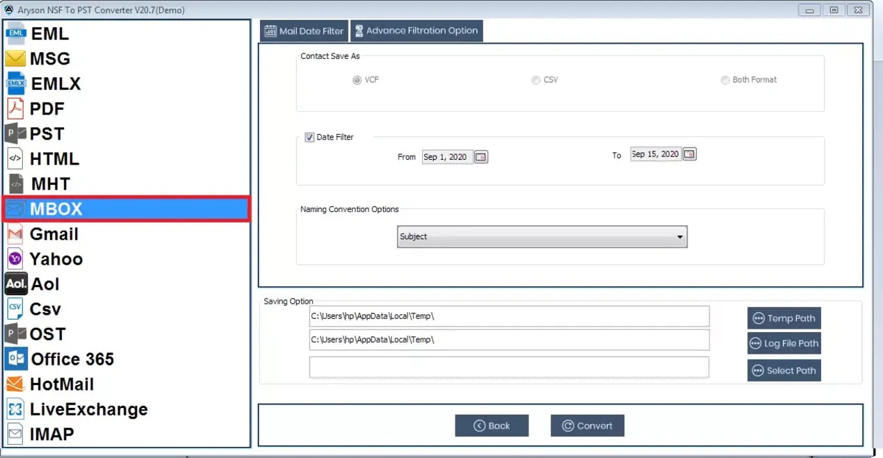 NSF'den Mbox Dönüştürücü Aracı - NSF'den Mbox Dönüştürücü Aracı NSF e -postalarını Mbox'a dönüştürür medya 4