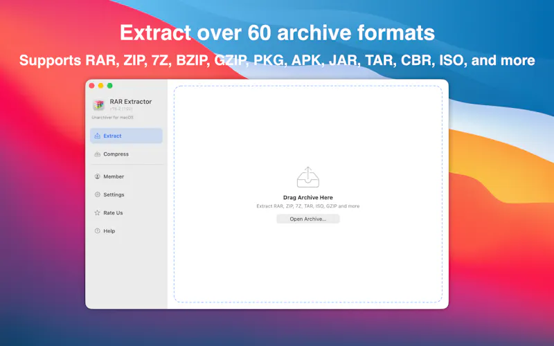 RAR Extractor screenshot 1