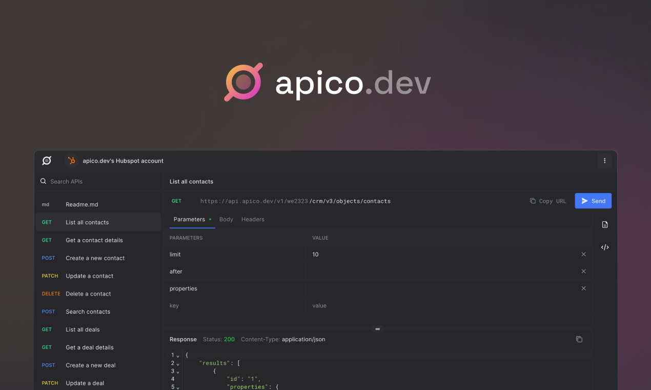 startuptile Apico-Get one click access to no-code APIs to build apps