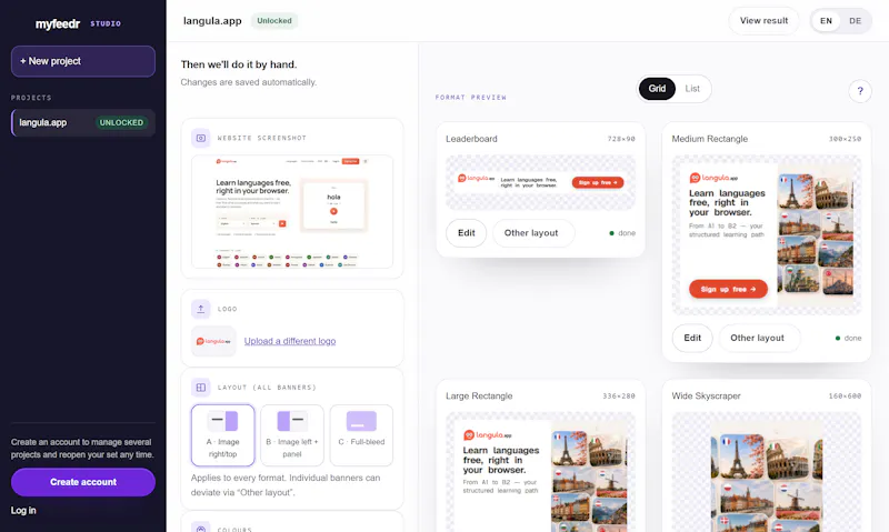 myfeedr screenshot 3
