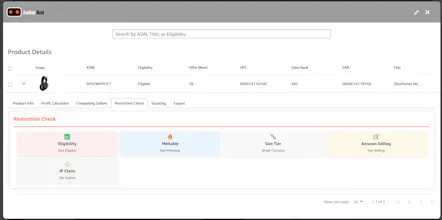 SellerBot Free Amz Product Research Tool gallery image