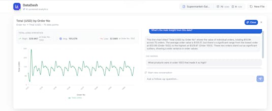 DataDash — beyond Excel & ChatGPT gallery image