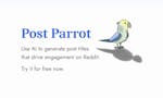 Post Parrot image