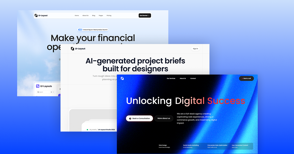UI-Layouts Blocks gallery image