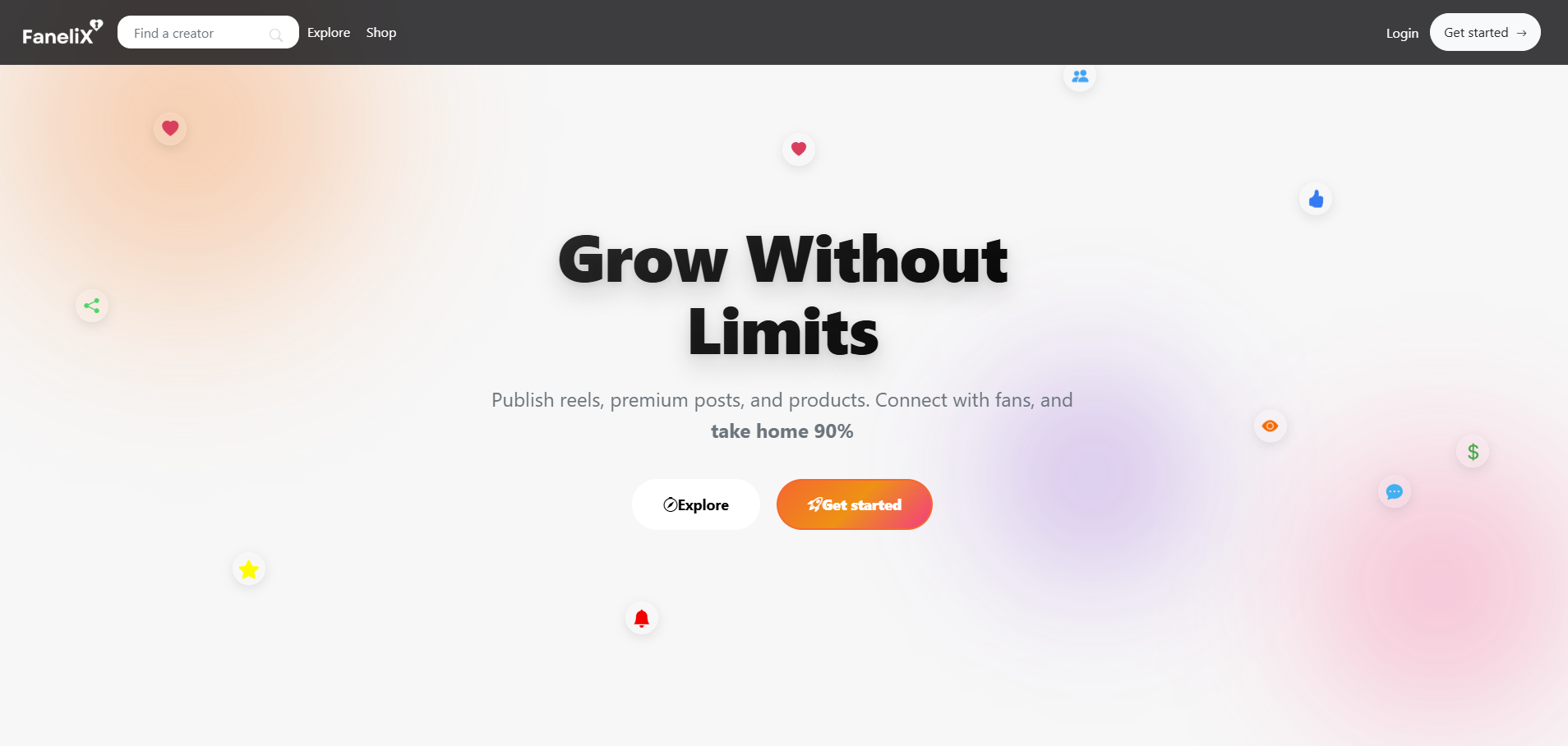 Fanelix - Main product screenshot demonstrating key features and user interface