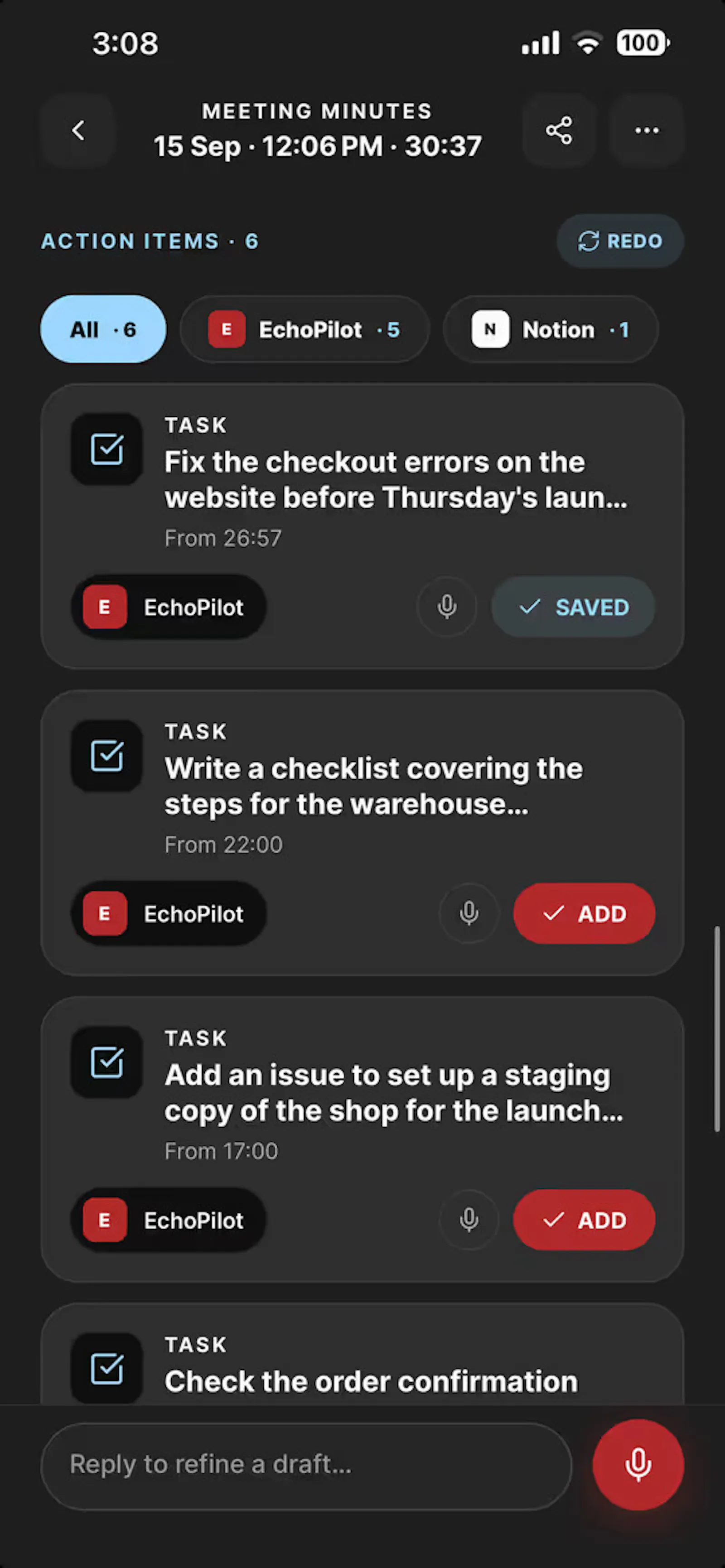 EchoPilot screenshot 5