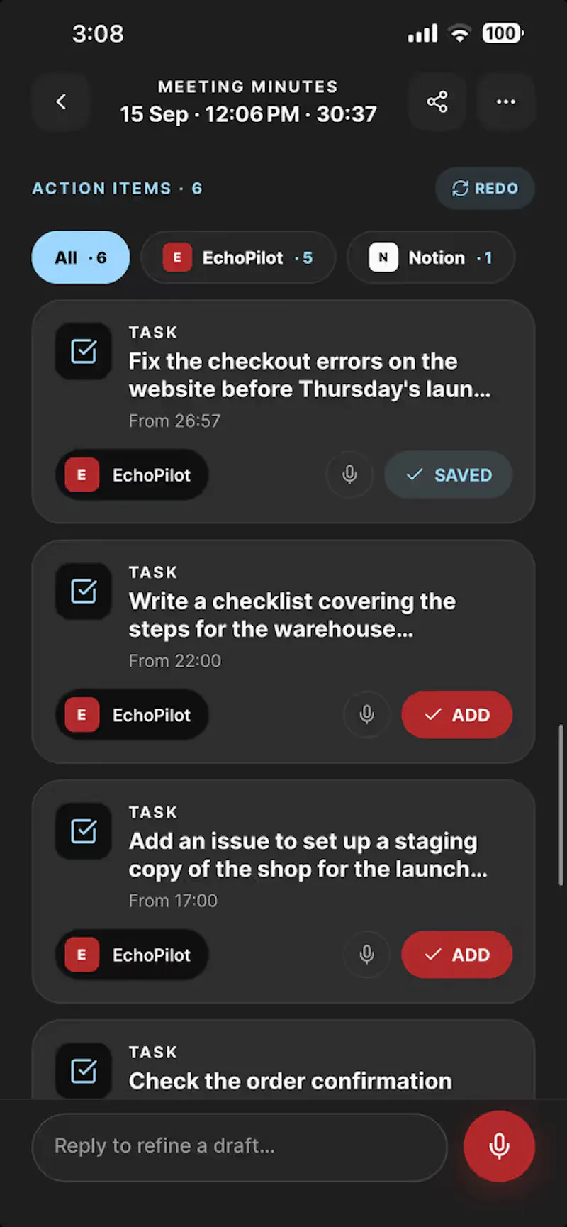EchoPilot screenshot 5