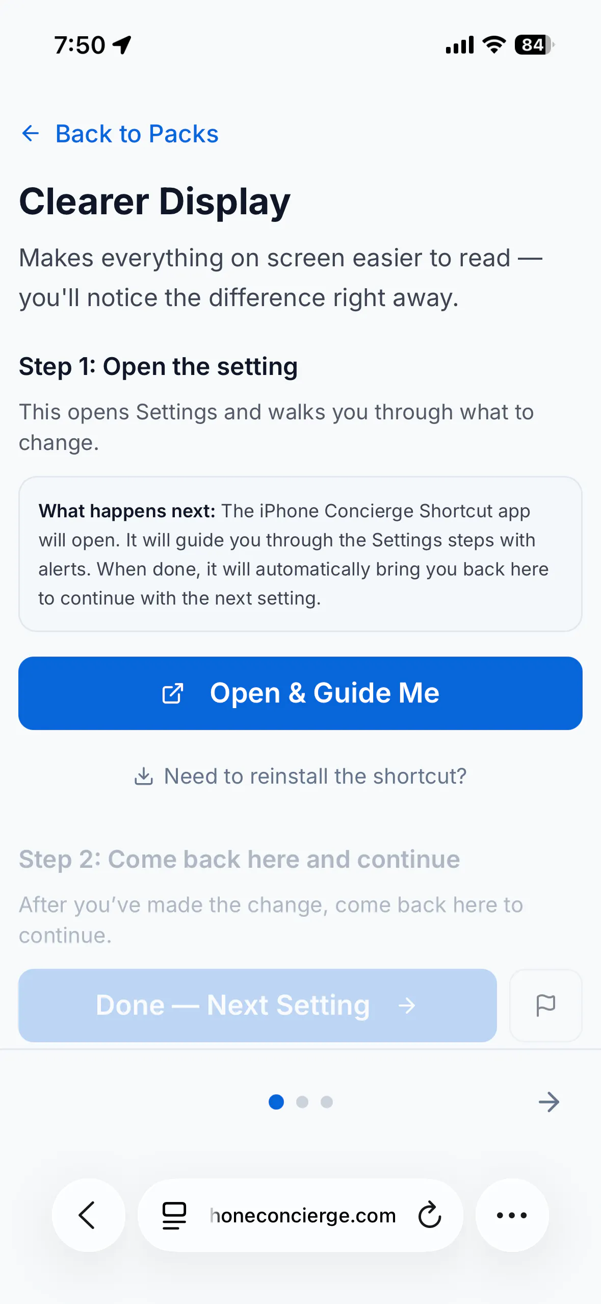 iPhone Concierge gallery image