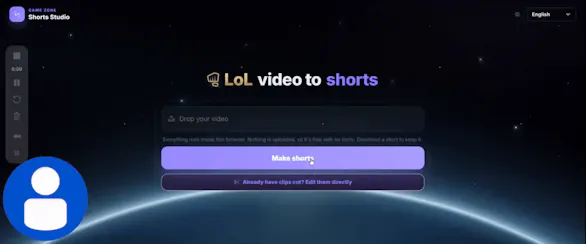 Shorts Studio — game zone gallery image