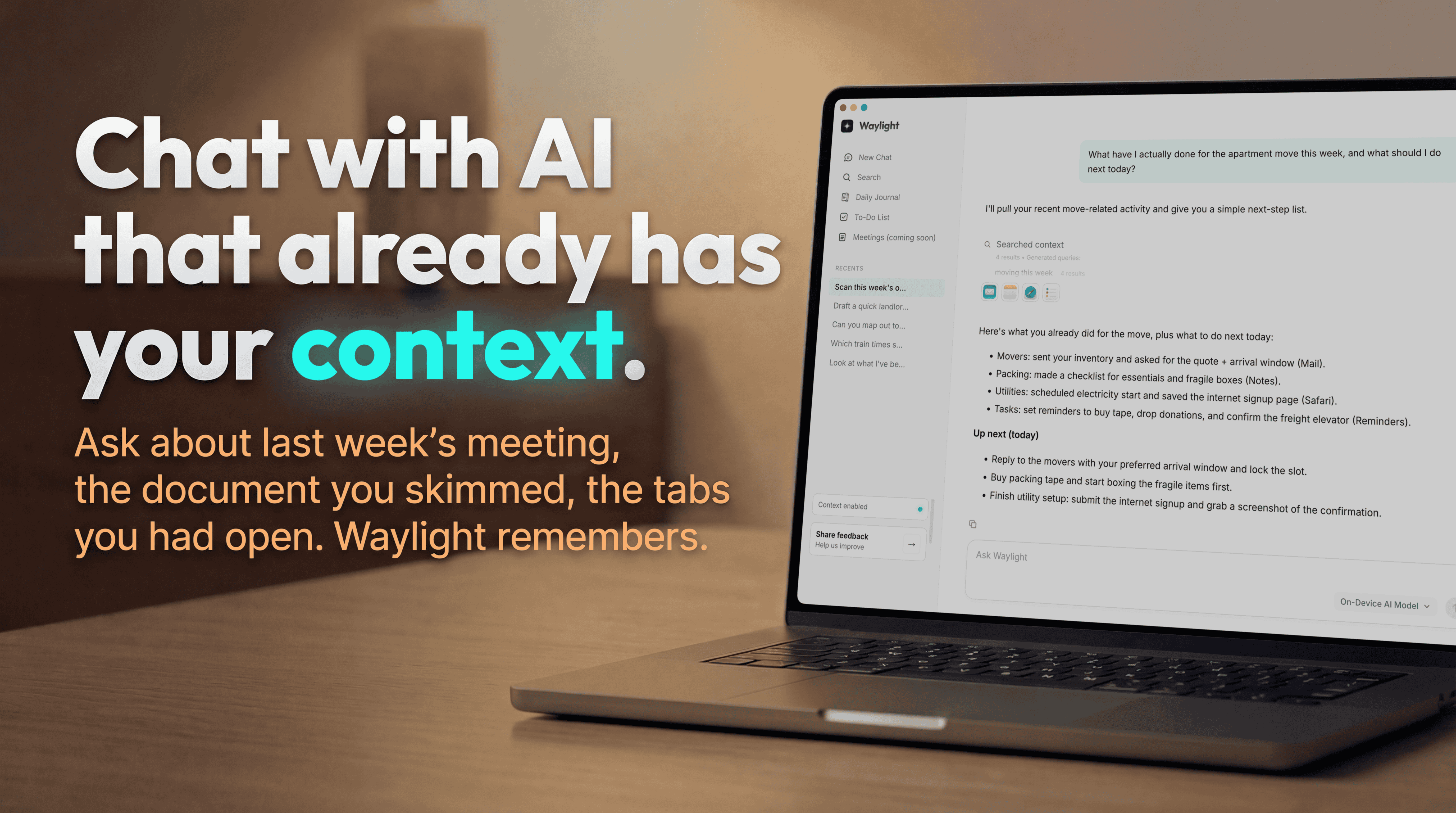 Waylight for macOS - Screenshot 3 showing product features and functionality